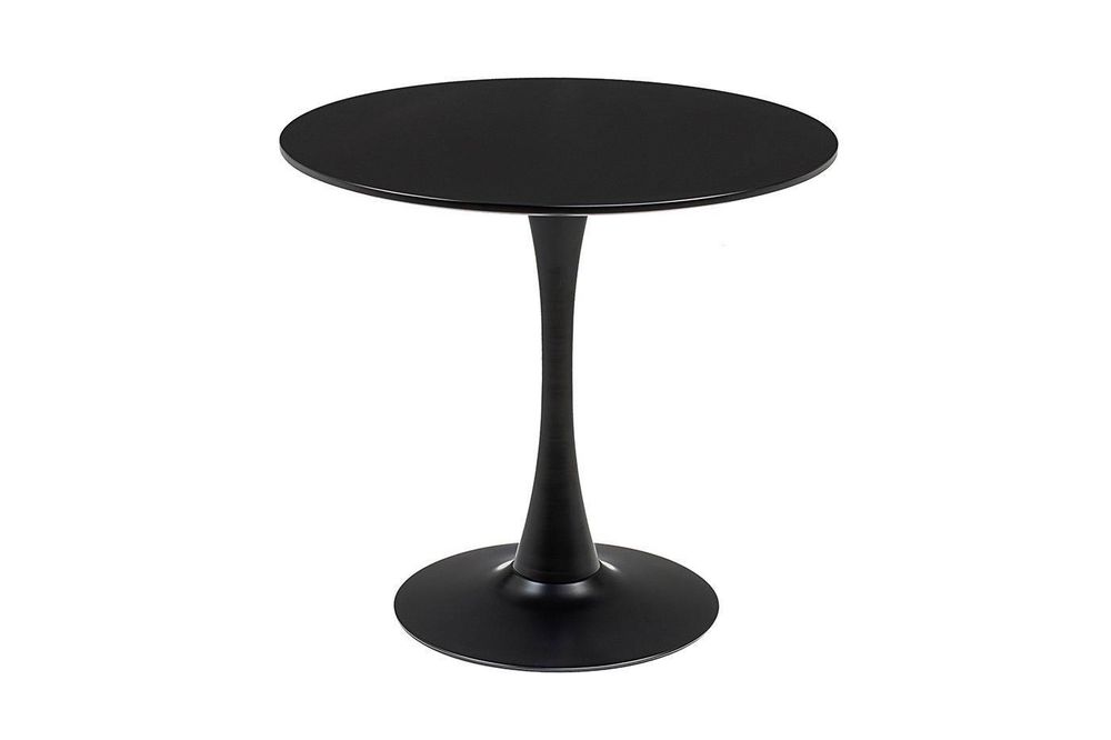 "Беллини" пластиковый круглый стол Ø80см, цвет темно-серый