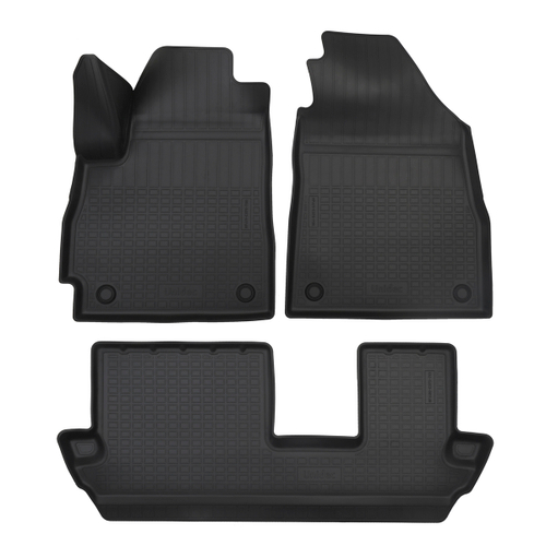 Ковры в салон Norplast/Unidec для JETOUR X70 (2020-), Черный, 7 мест, арт.NPA00-C375-701-1