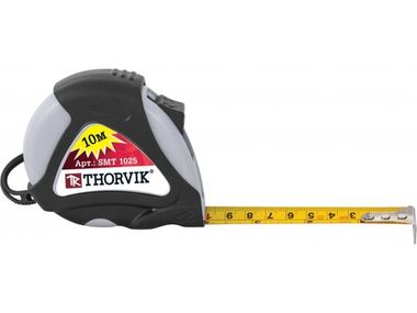 SMT1025 Рулетка в обрезиненном корпусе, 10 м