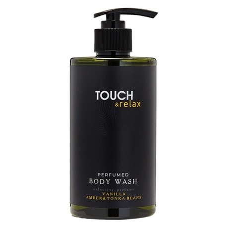 TOUCH & Relax Гель для душа жен 450мл парфюмированный Ваниль Амбра и Бобы Тонка (0014)