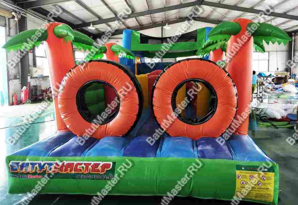 Надувная полоса препятствий "В припрыжку"