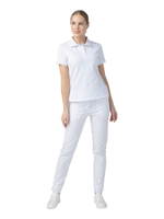 Поло медицинское женское Dr. Nice DRN110, белый, 52