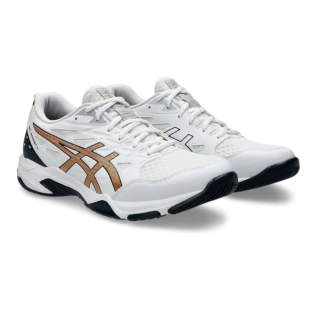 Кроссовки волейбольные мужские ASICS Gel-Rocket 11 1071A091 103, р.10(рос.42.5), бело-т.синий