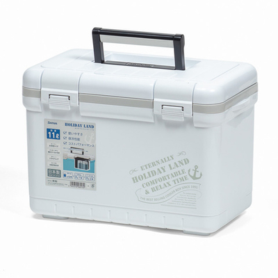 Термобокс SHINWA Holiday Land Cooler 11H белый  /9
