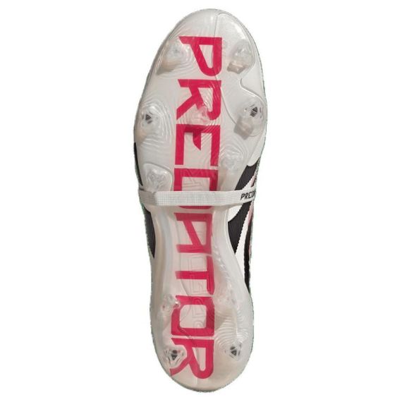 Элитные бутсы Adidas PREDATOR Низкие Белые Черные кроссовки Унисекс