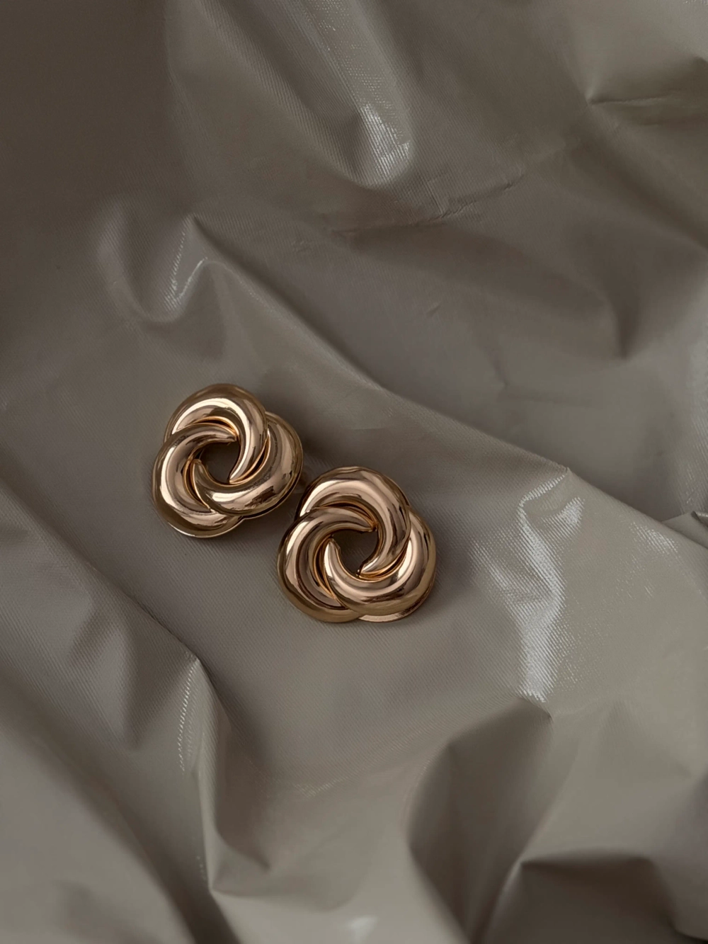 Серьги Cloud, Золотой