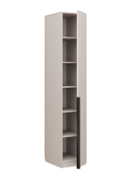 Чарли 5.1 стеллаж правый, Кашемир, Аквилон, 400*550*2205