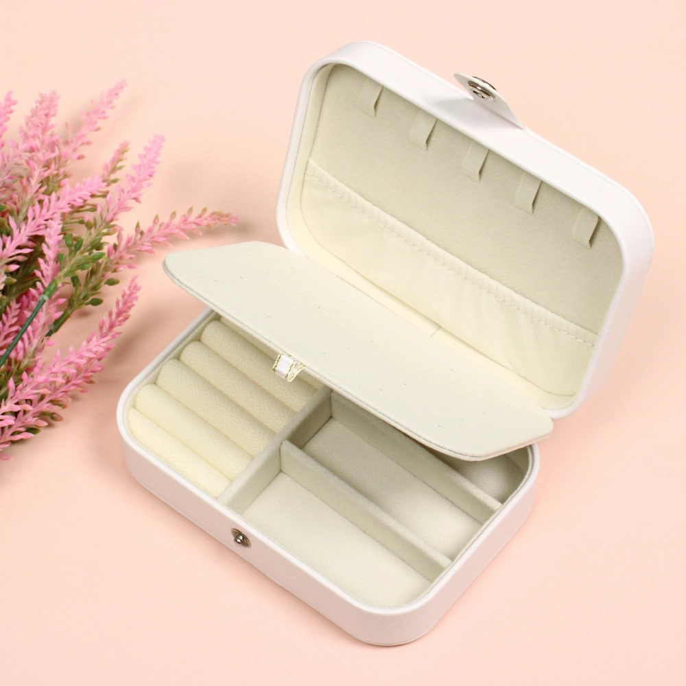 Шкатулка для украшений «ПАЛУМНА», цвет белый, 16*11*5см см