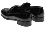 PRADA Patent Leather Loafers "Black" Women"s