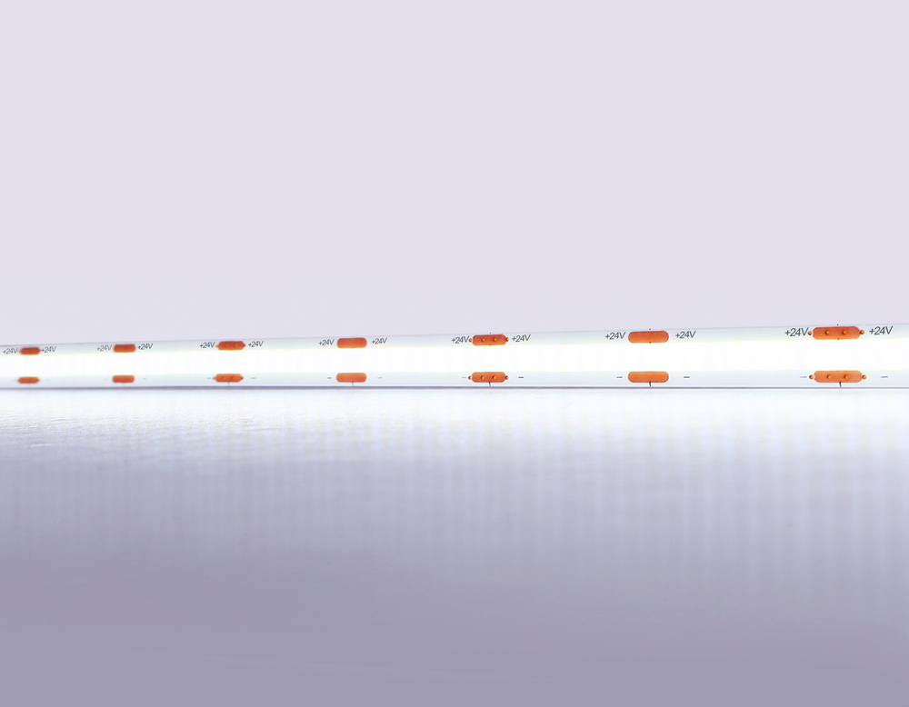 GS4653 COB 320Led/ 10W m/ 24V IP20 6500K/ 5000*8*1.54mm (2 конт.)