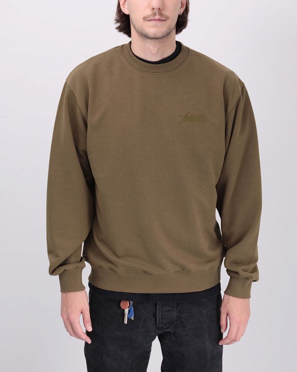 Толстовка Crewneck Хаки - фото 4