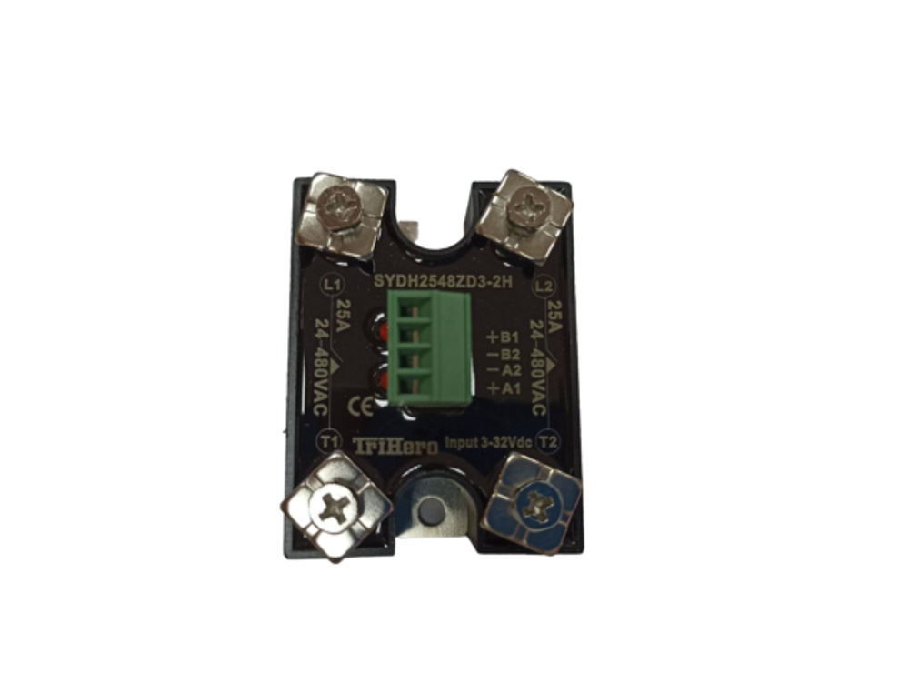 120000035002/120000017606 Абат Реле твердотельное Abat SYDH2548ZD3-2H (2х25A/400AC)