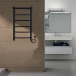 Полотенцесушитель электр. Azario VERONA 43.2х80, Черный