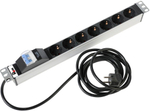Блок розеток 19", 7 розеток ЦМО R-16-7S-A-440-3