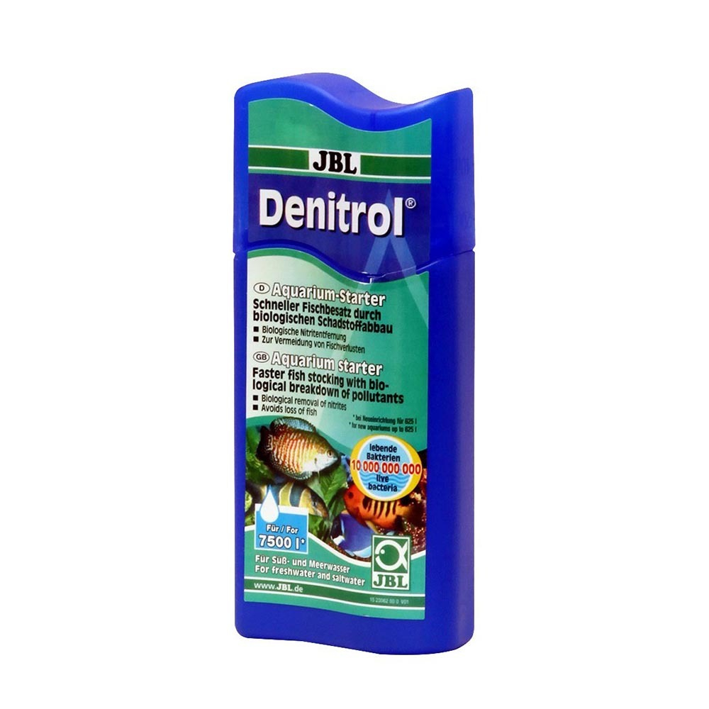 JBL Denitrol 250 мл - жидкие бактерии для аквариума (для быстрого запуска аквариума)
