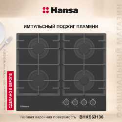 Варочная панель газовая Hansa BHKS63136