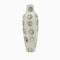 Большая ваза Orlena L высота 80 см, белая