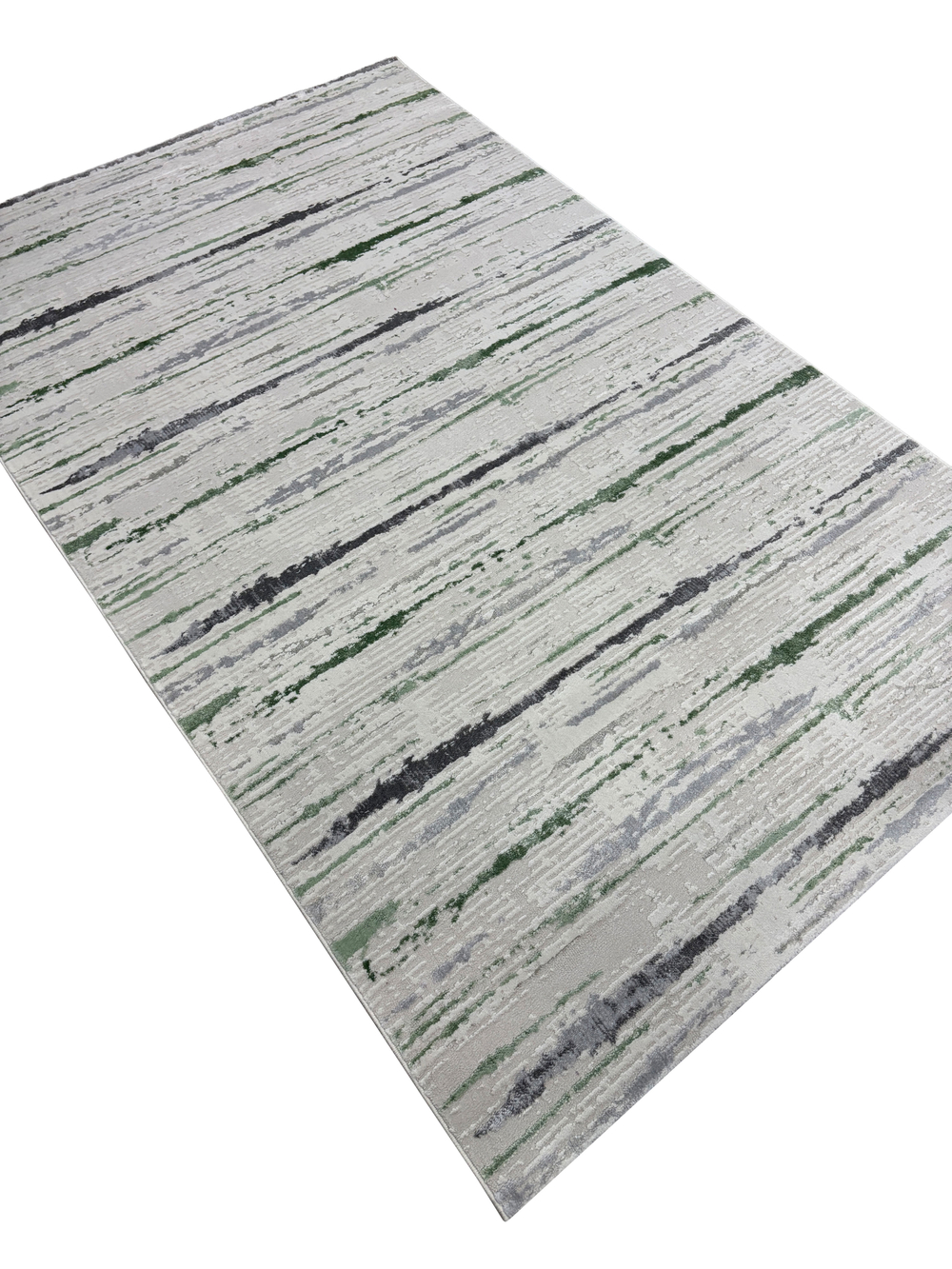 Ковер Kleopatra 38462A Green FLS/L.Grey Прямоугольник