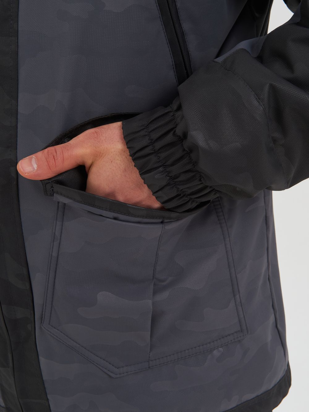 Костюм демисезонный Горка-Люкс ткань Breathable Camo цвет Серый