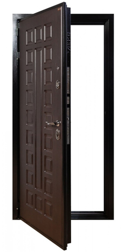 Входная металлическая дверь в квартиру Лекс Гладиатор 3К №27 Голден патина Винорит