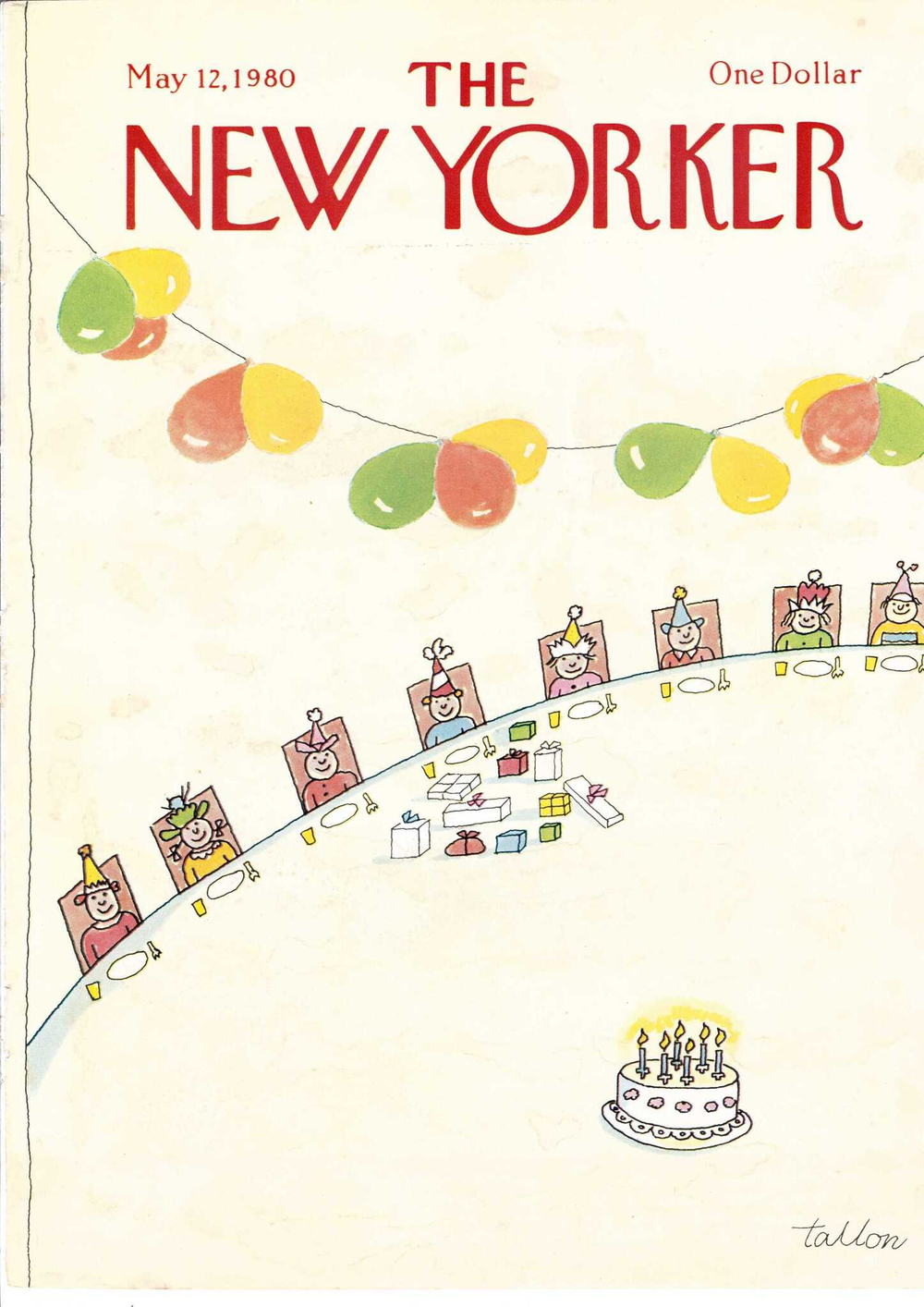 Журнал The New Yorker 12-05-1980, обложка