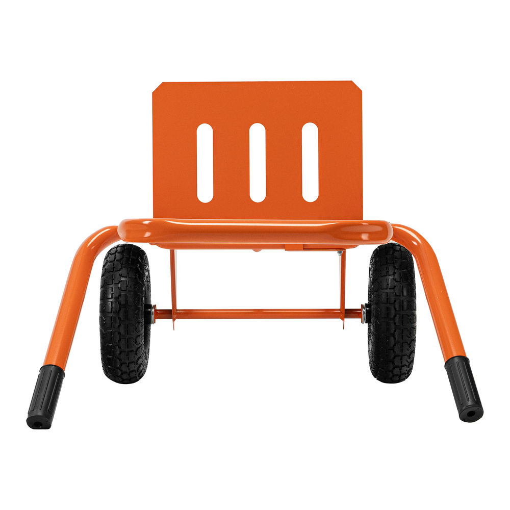 Тележка ручная двухколесная TTP2-01.00.000, грузоподъемность 190 кг, пневматические колеса d 260 мм, платформа 580 х 290 мм Сибртех