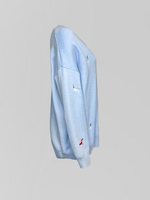 Кардиган Sora 80824 удлиненный на пуговицах с принтом таксы