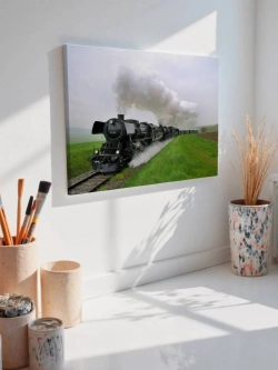 Картина на стену 40 X 50 Паровоз