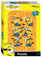 Пазл 104эл. "Миньоны. Грювитация" (Universal) (Степ пазл)