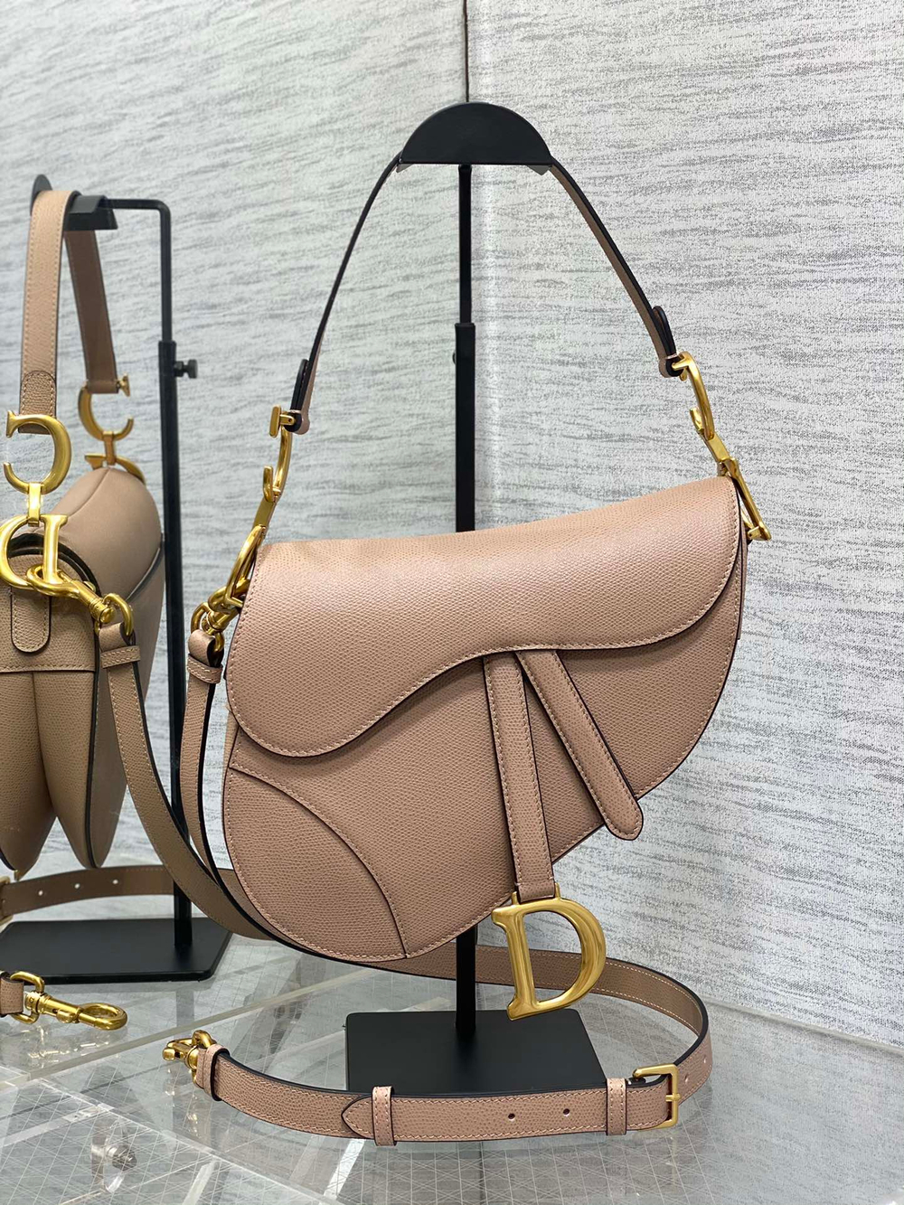 Christian Dior Saddle Bag with Strap