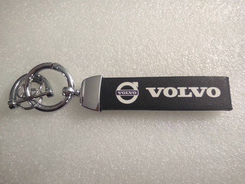 Volvo / брелок автомобильный для ключей, карабин, петля (Титан) (1 шт.)