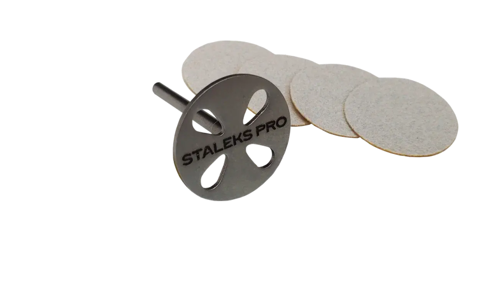 Диск педикюрный со сменными файлами M 20 мм STALEKS PRO