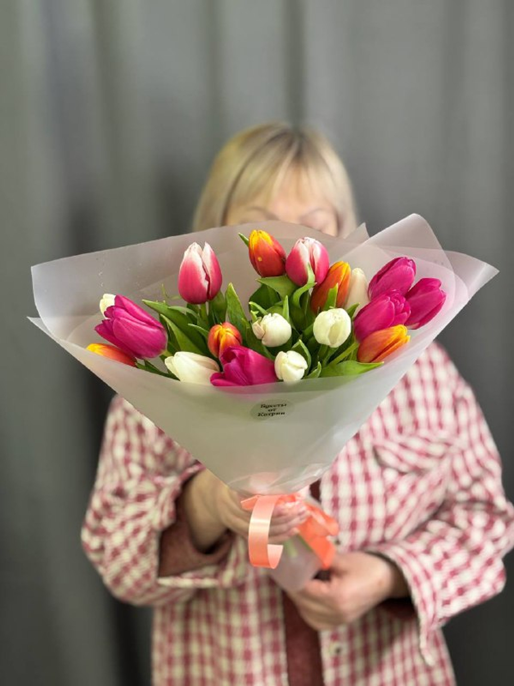Букет из тюльпанов №13