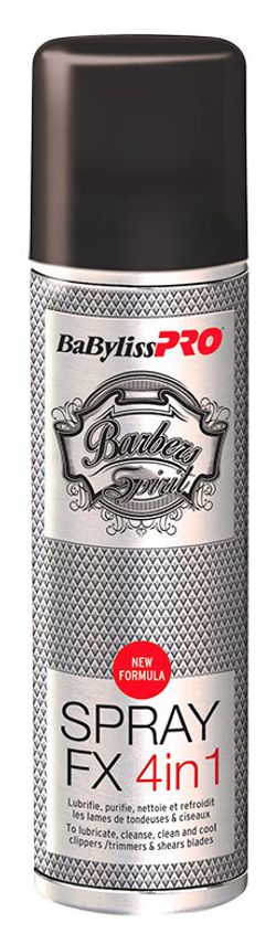 Спрей охлаждающий BaByliss PRO FX SPRAY 4 в 1 FX040290E для машинок (150мл)