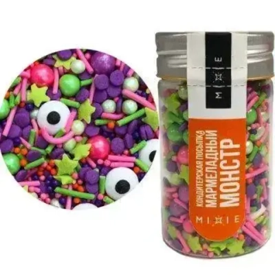 Посыпка фирменная MIXIE "Мармеладный монстр" 50 гр