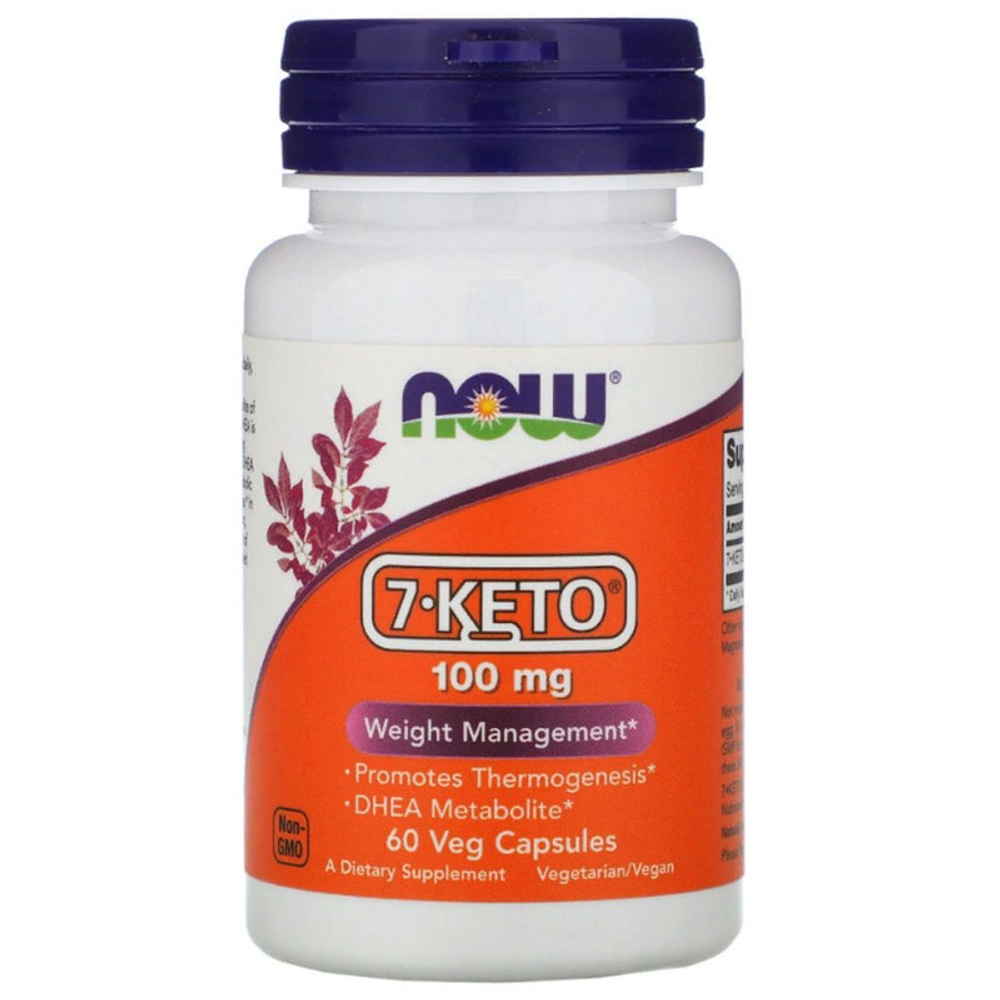 NOW 7-Keto 100 мг. (60 капс.)