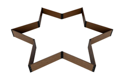 Доска грядочная Holzhof 225*30*2950мм, тиснение 3D