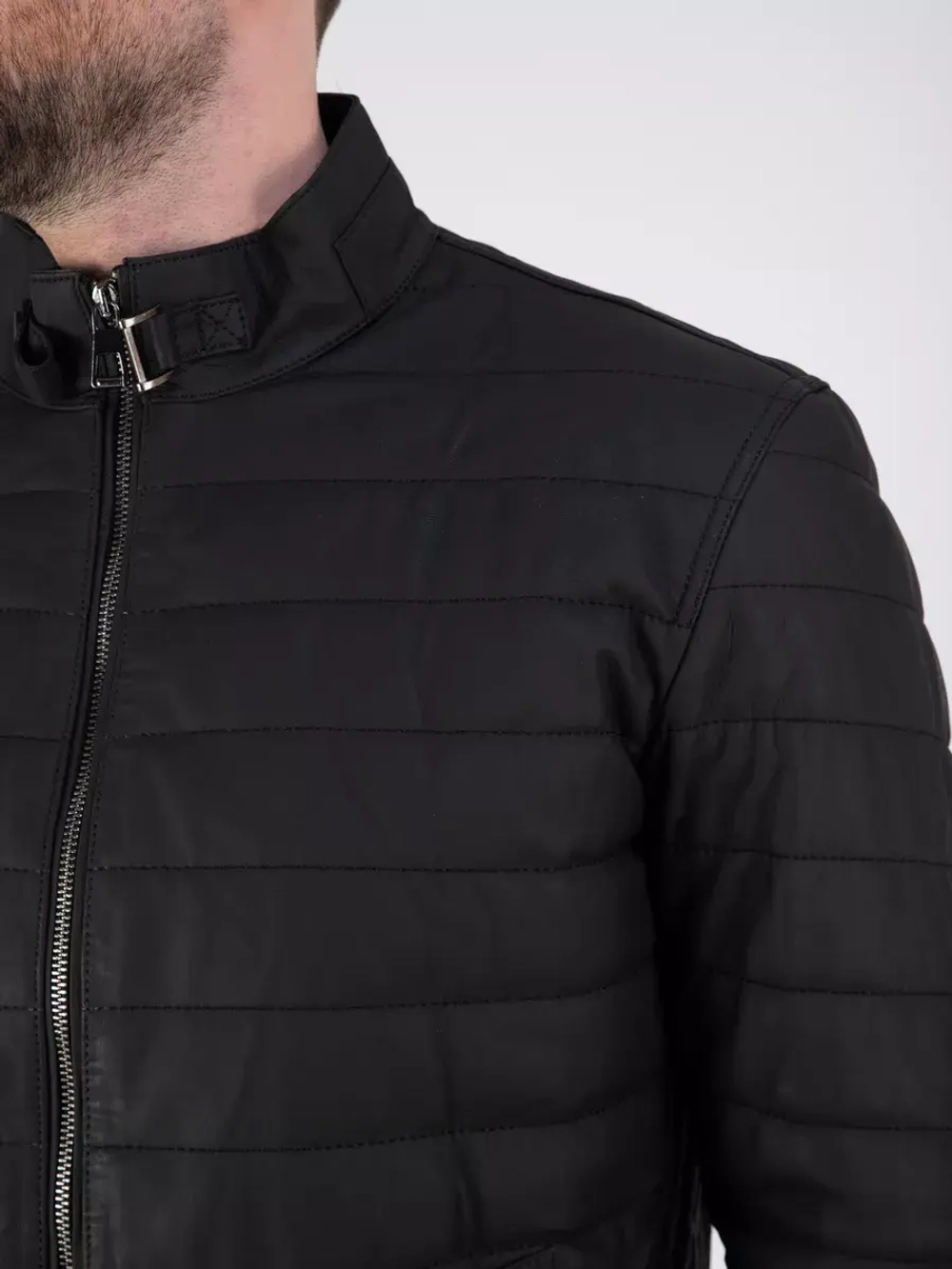 Куртка кожаная демисезонная Турция