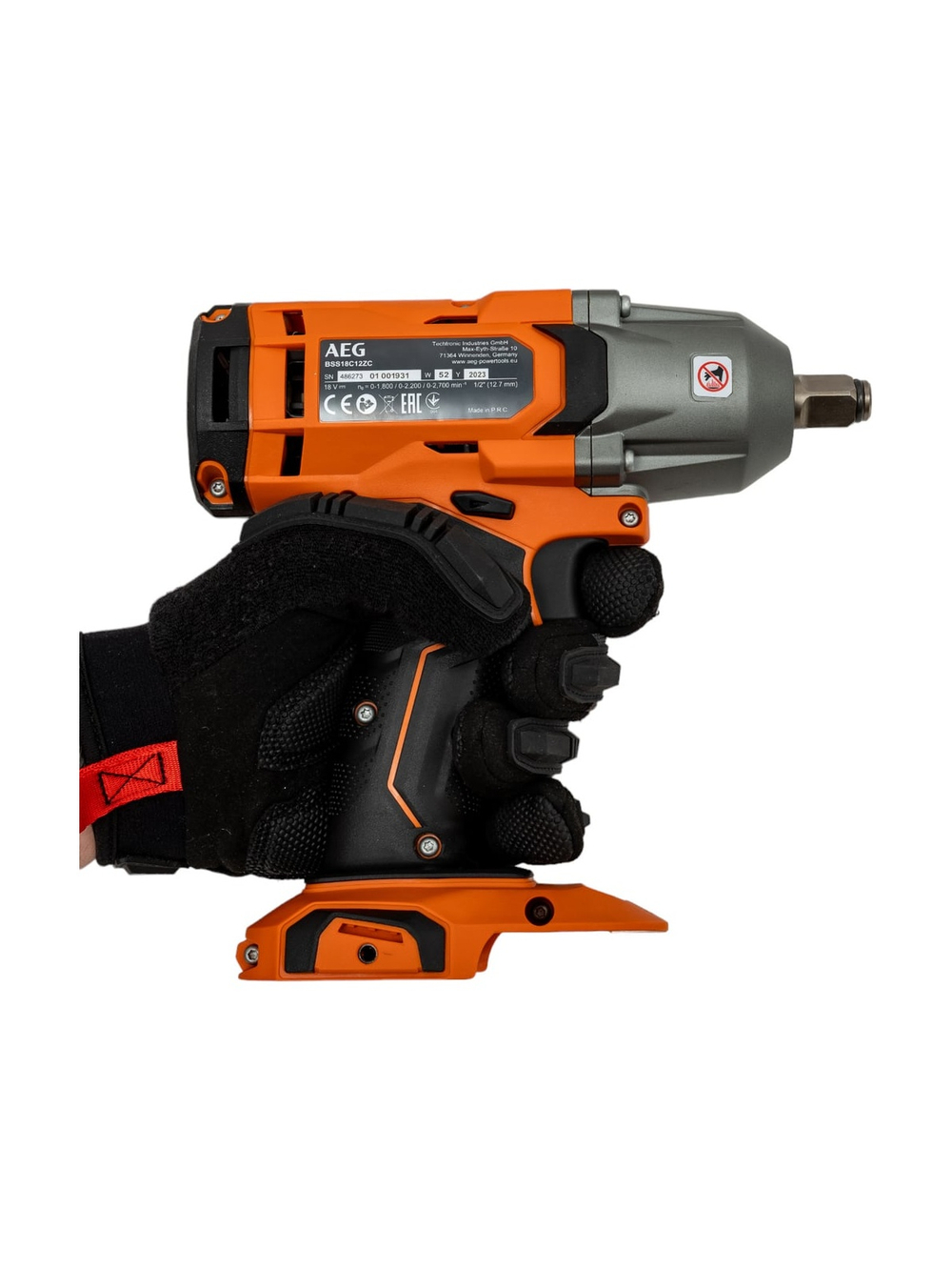 Ударный гайковерт AEG BSS18C12ZC-0 18В 4935481078