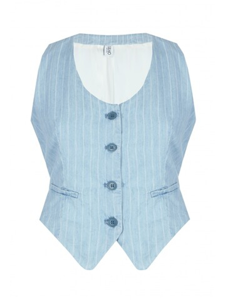 Жилет женский Gilet Denim Stripe LIU JO