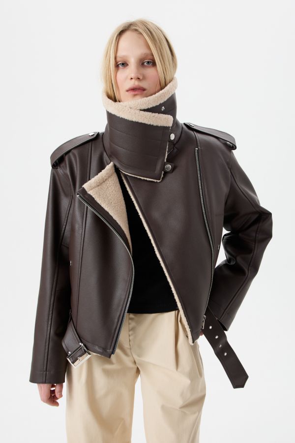 Дубленка Basic Short