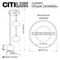 Подвесной светодиодный светильник Citilux Atman Smart CL226A033