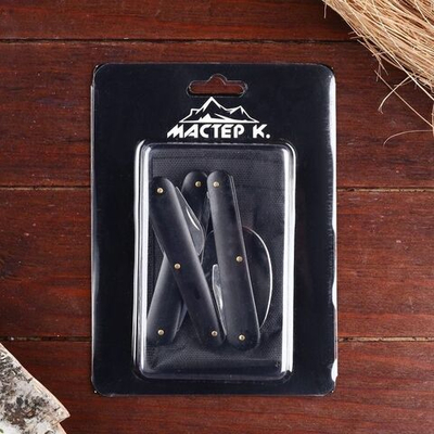 Набор туриста в чехле 5-в-1 (Цвет: черный)