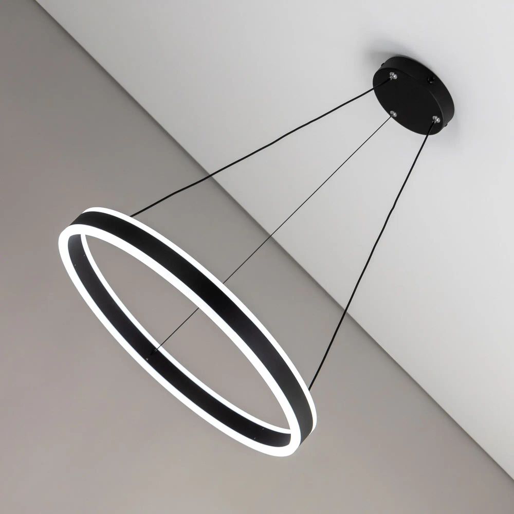 Citilux Дуэт CL719501 LED Люстра подвесная с пультом Чёрная