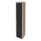 Оникс Шкаф высокий узкий правый O.SU-1.10 R (R) black  400*420*1977