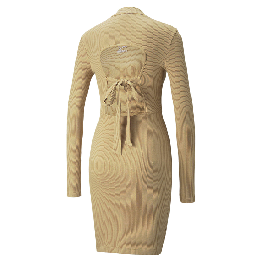 Женское платье PUMA Classics Ribbed LS Dress