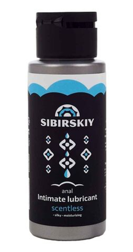 Анальный лубрикант на водной основе SIBIRSKIY без запаха - 100 мл.