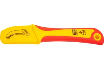 Нож монтерский с пяткой, диэлектрический, НМИ-01 "ЭкспертЭлектрик" TDM