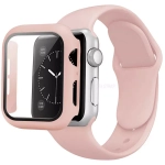 Чехол Apple Wathc 42мм силикон rose gold