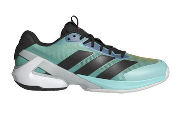 Мужские теннисные кроссовки Adidas Adizero Ubersonic 5 M - aqua/core black/lucid orange